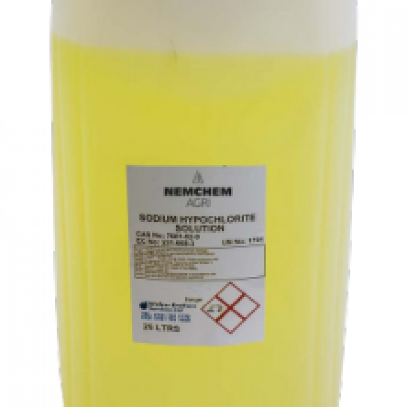 Sodium Hypochlorite Solution 25Ltr